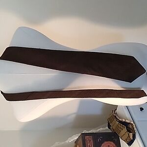 Vintage Wemlon by Wembley brown necktie 👔 for brown, olive or black suit